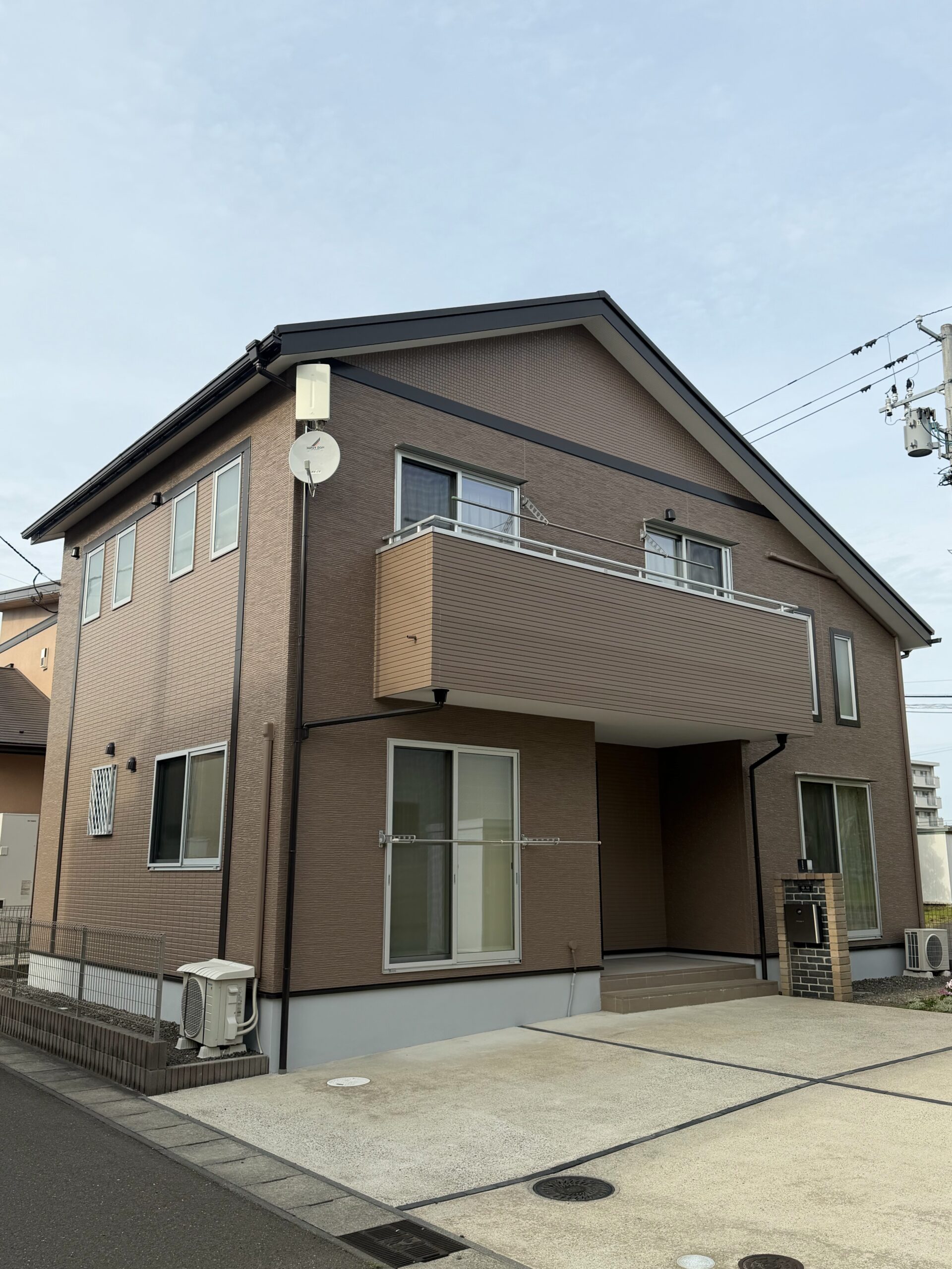 多賀城市N様邸の塗装工事完了